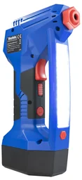 12 Volt Akku Druckluftpumpe - mit Arbeits- und Warnleuchte - 