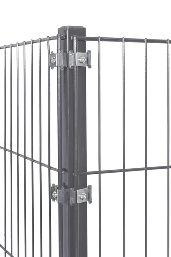 "Eckpfosten für Doppelstab- und Einstabmatten 1200 x 40 x 40 mm - anthrazit image"