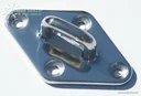 Wandhalter klein  90x55 mm Edelstahl A4