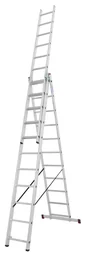 CORDA VielzweckLeiter 3x11 Sprossen