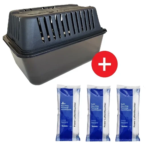Raumentfeuchter MEGA BOX inkl. 3 x 1 kg Luftentfeuchter Granulat