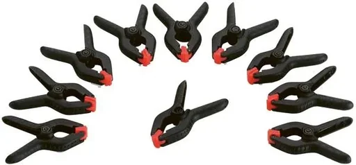 Micro Klemmen Set 10-teilig - 63 mm
