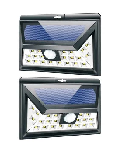 "Solarlampe mit Bewegungsmelder, 2er-Set image"