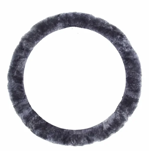 "Lammfell-Lenkradhülle anthrazit image"