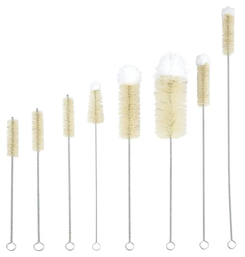 Reinigungs-Bürsten, Spezial-Bürsten-Set, Flaschen-Bürsten, 8-teilig
