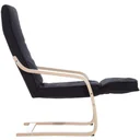 Relaxsessel Relaxstuhl Sessel Auflage Schwarz