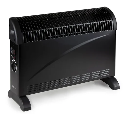 Konvektionsheizung Turbo schwarz