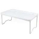 Klapptisch weiß - 57x35x23 cm