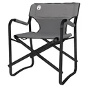 Deck Chair, leichter Campingstuhl mit Stahlrahmen, gepolsterte Rücken- und Sitzflächen, Schaumstoffarmlehnen max 120 kg