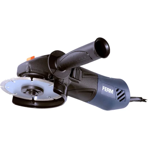 "AGM1087 Winkelschleifer 850W - 125mm - Elektronische wiederlaufschutz - Spindelarretierung - Soft griff - Mit Schraubens image"