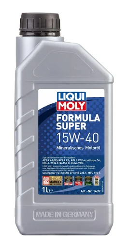 "Mineralisches Motorenöl Formula Super 15W-40, 1Liter image"