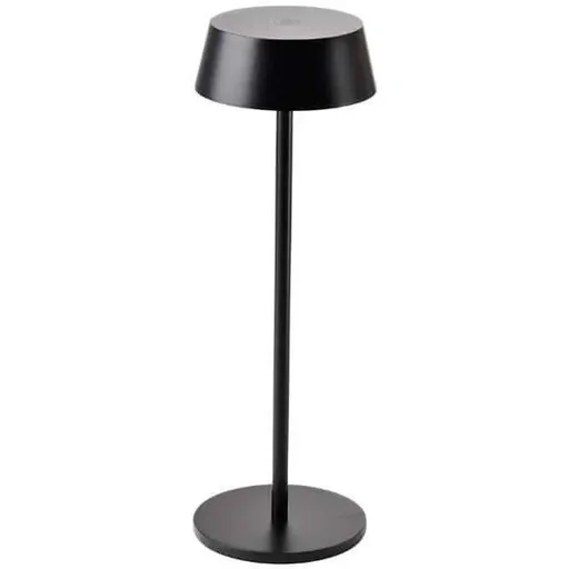 VT-7562 Tischleuchte - 3000K - Dimmbar über Touch - Wiederaufladbar - Schwarz