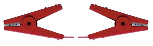 Zaunverbindungskabel mit 2 Krokodilklemmen