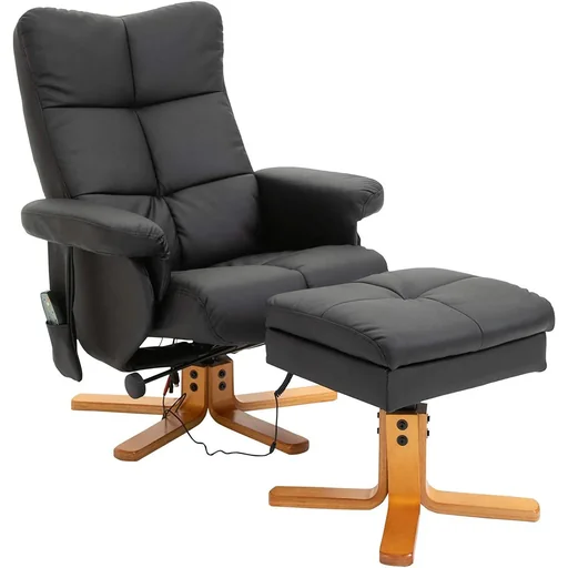 "Massagesessel mit Fußhocker image"