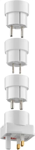 "Universales Reiseadapter Set für Südeuropa, Amerika, Asien/Afrika, England image"