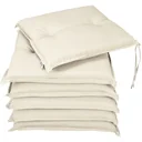 Sitzkissen - 6er Set - Boston Creme - 43x39x5cm