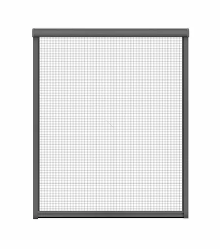 "Insektenschutz-Rollo für Fenster, 160 x 160 cm in anthrazit image"