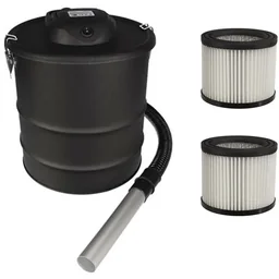 Aschesauger - 1200 W - 20 L - Inkl. Ersatz-HEPA-Filter