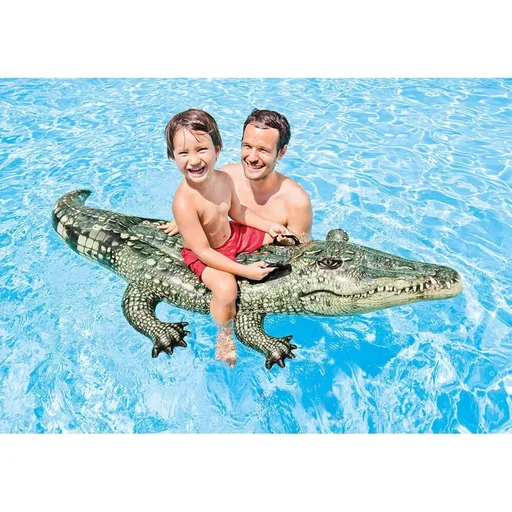 "aufblasbares Krokodil image"