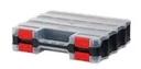 Sortimentskasten Compact 320 Double, Kleinteilemagazin mit 32 Fächern