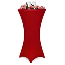 Tischdecke bordeaux Ø70cm