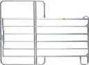 Weidepanel Panel-6, 3,00 m breit mit Tor, 2,20 m hoch