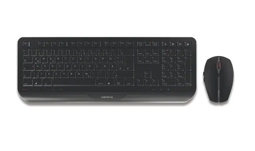 Kabelloses Tastatur-Maus-Set GENTIX DESKTOP schwarz