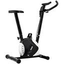 Heimtrainer mit Widerstandsband schwarz