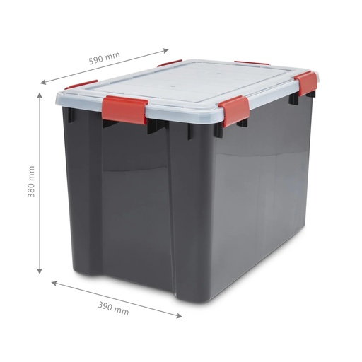 "Wasserdichte Box AT-LD BkR/C/D, schwarz, 70 Liter image"