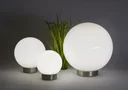 Solar Kugel mit weißer und Farbwechsel LED - 30cm