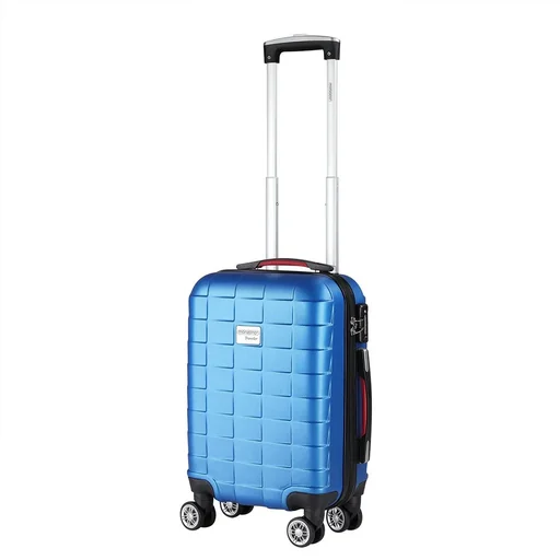 "Exopack Hartschalenkoffer blau 61x31x21 cm image"