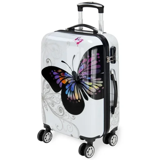 "Hartschalenkoffer Butterfly L Polykarbonat 66 L 68x43x27cm image"