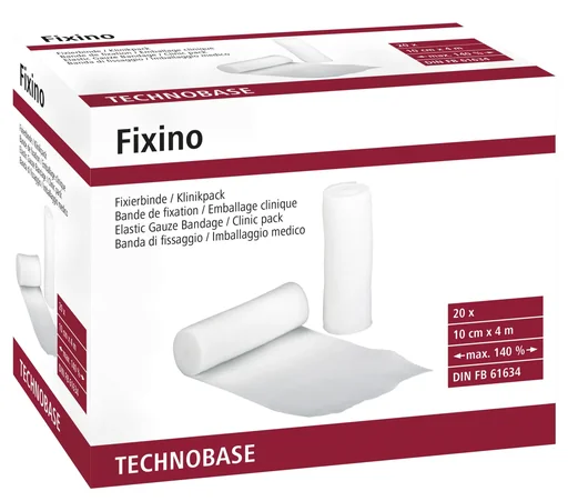"Fixierbinde Fixino 10 cm/4 m, 20 St. in Klinikverpackung image"