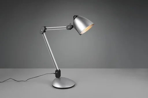 "LED-Klemm-/Tisch-/Wandleuchte NADAL, 6,8W, 3000-5000K, 640 lm, Touch-Dimmer, Farbe titanfarbig/schwarz image"