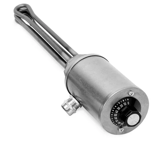 "Einschraubheizkörper G1 1/2, V2A / V4A, Regler 0-95°C, 9.0kW ET 650mm image"