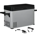 Kühlbox Electric - 50Liter - mit LCD-Display und 2 Betriebsarten - 110-240V - Grau/Schwarz