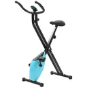Magnetischer Heimtrainer X-bike mit Herzfrequenzmesser schwarz und blau
