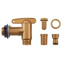 Auslaufhahn 3/4" Set "Aqua Quick"