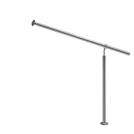 "Einstiegsgeländer Edelstahl 80cm image"