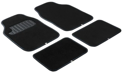 "Autoteppich The Color schwarz / blau image"