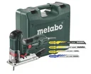 Elektronik-Pendel-Stichsäge STE 100 Quick Set 710 W mit 20 Stichsägeblättern