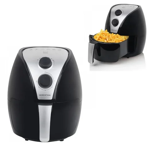 "Herenthal Airfryer - Heißluftfritteuse 3,5 Liter image"