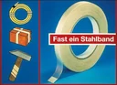 Klebeband 2er Pack, Filamentband glasfaserverstärkt, 100 m