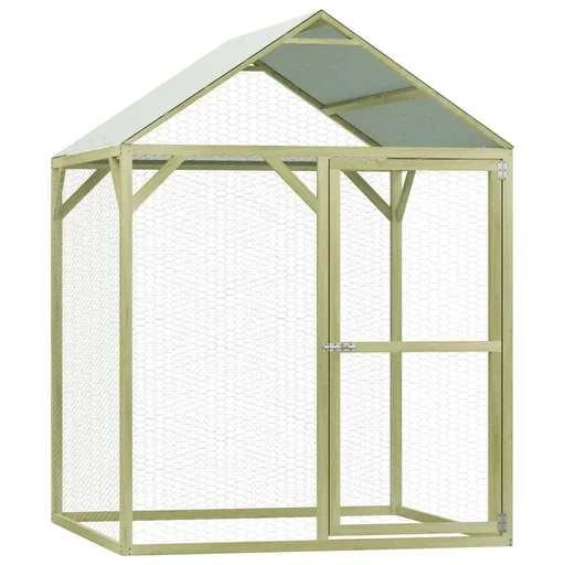 "Hühnerstall 1,5x1,5x2 m imprägniert image"