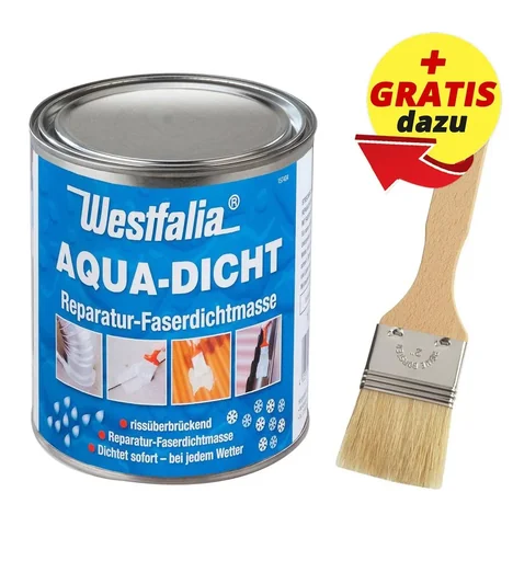 "Aqua Dicht "Transparent" + GRATIS dazu 1 Pinsel image"