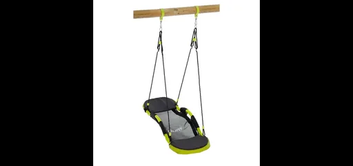 "Nestschaukel Glide, Outdoor-Nestschaukel und Hängematte für Kinder, Schaukelseile höhenverstellbar, lime grün image"