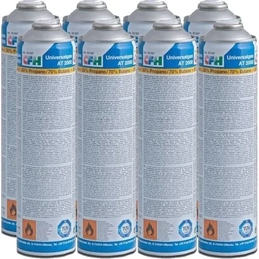 "24x Gasflasche für Unkrautbrenner, Gasbrenner und Grillanzünder image"