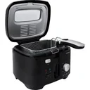 Inventum Fryer / Fritteuse - GF626 - Schwarz - 2,5 Liter - mit Anti-Geruchsfilter - Max 190 ° C Geeignet für 3 Personen