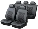 Auto Sitzbezüge ZIPP IT Deluxe aus Kunstleder Durham anthrazit mit Reissverschluss System