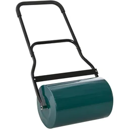 Rasenwalze mit U-Griff Gartenwalze Gartenrolle 31 cm Durchmesser 40 L Wasser-/Sa